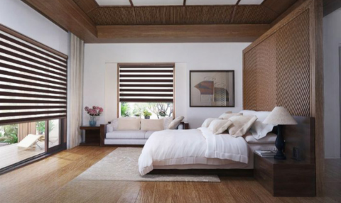 Rèm cầu vồng có phù hợp với phòng ngủ không?