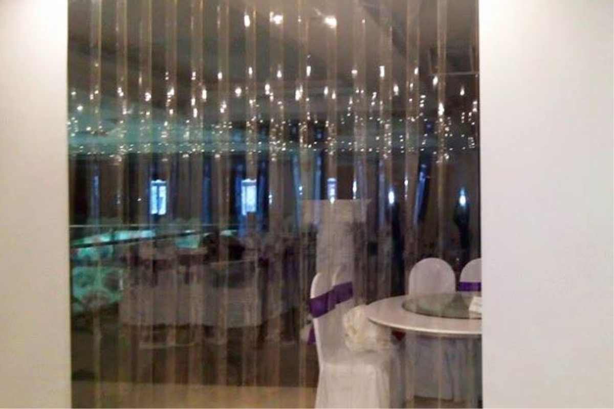 Rèm cuốn pvc trắng