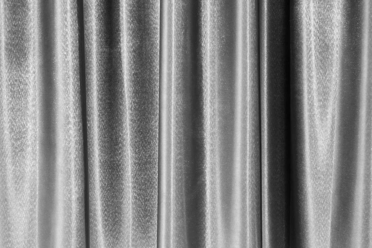 Rèm vải chống nắng xám