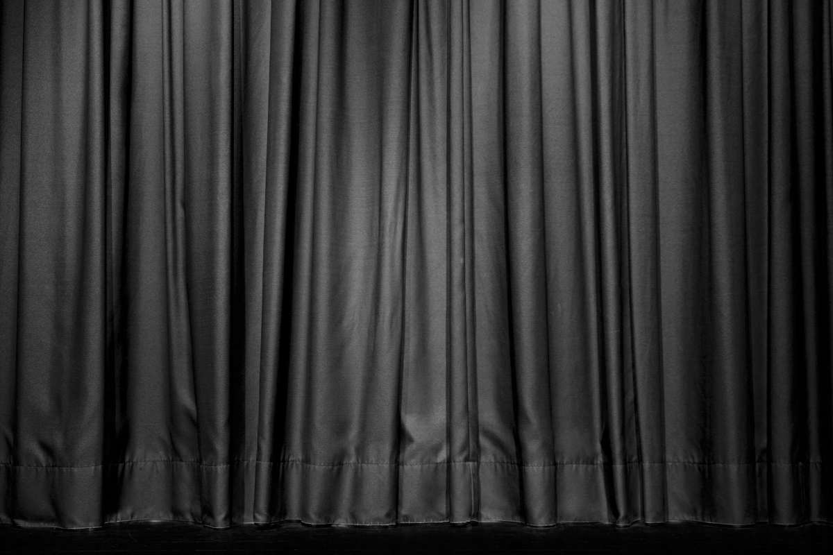 Rèm vải chống nắng 100% đen