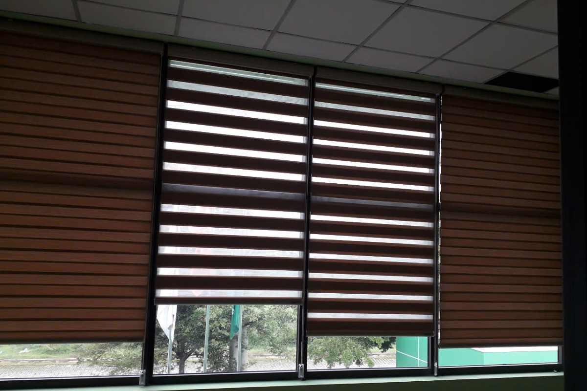 Rèm sáo gỗ tự nhiên nâu