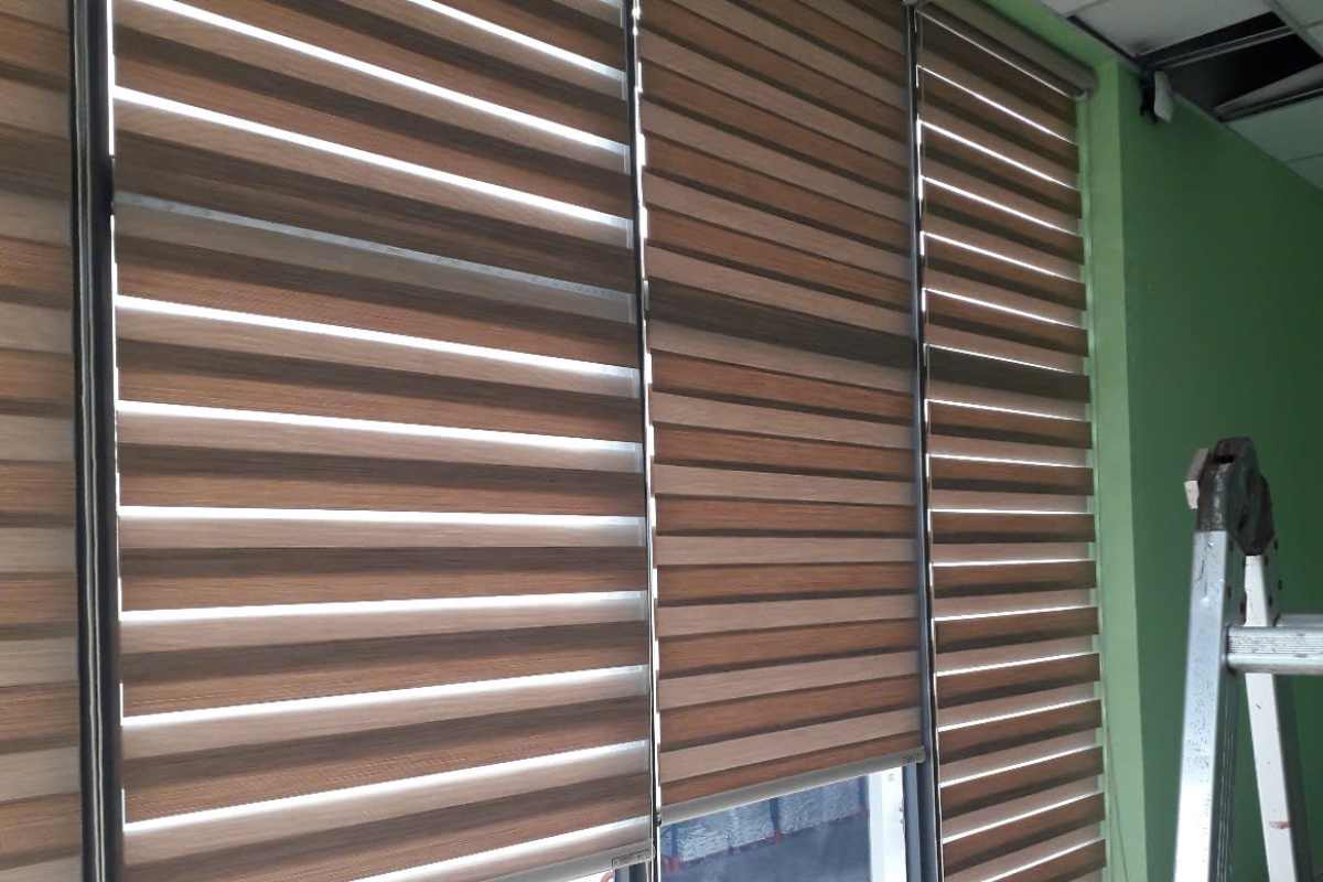 Rèm sáo gỗ tự nhiên nâu