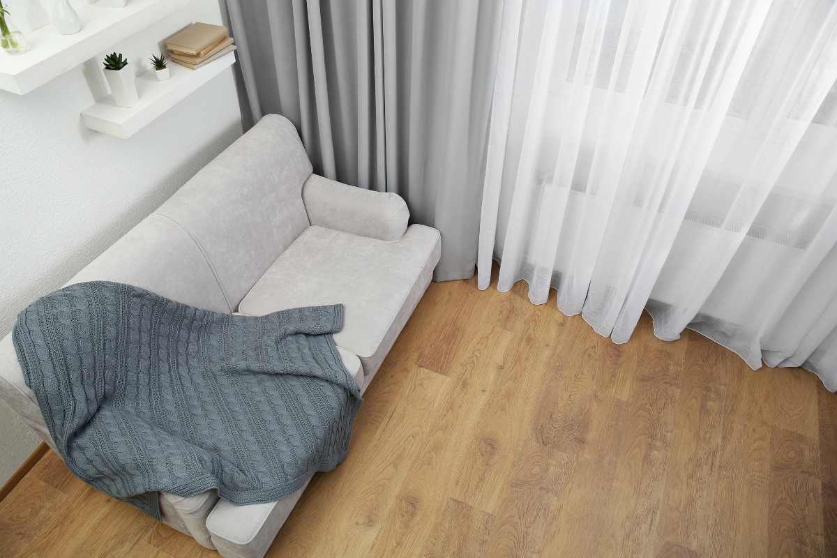 Rèm vải voam trắng tinh