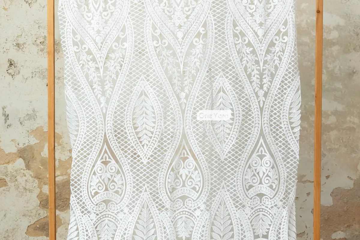 Rèm vải voam đính sequin