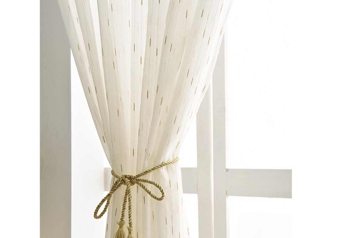 Rèm vải voam đính sequin