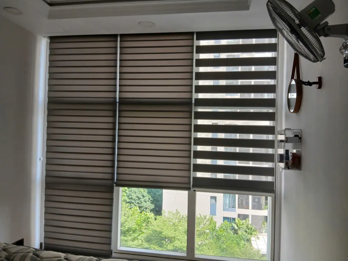 Rèm cầu vồng Hàn Quốc cho phòng khách