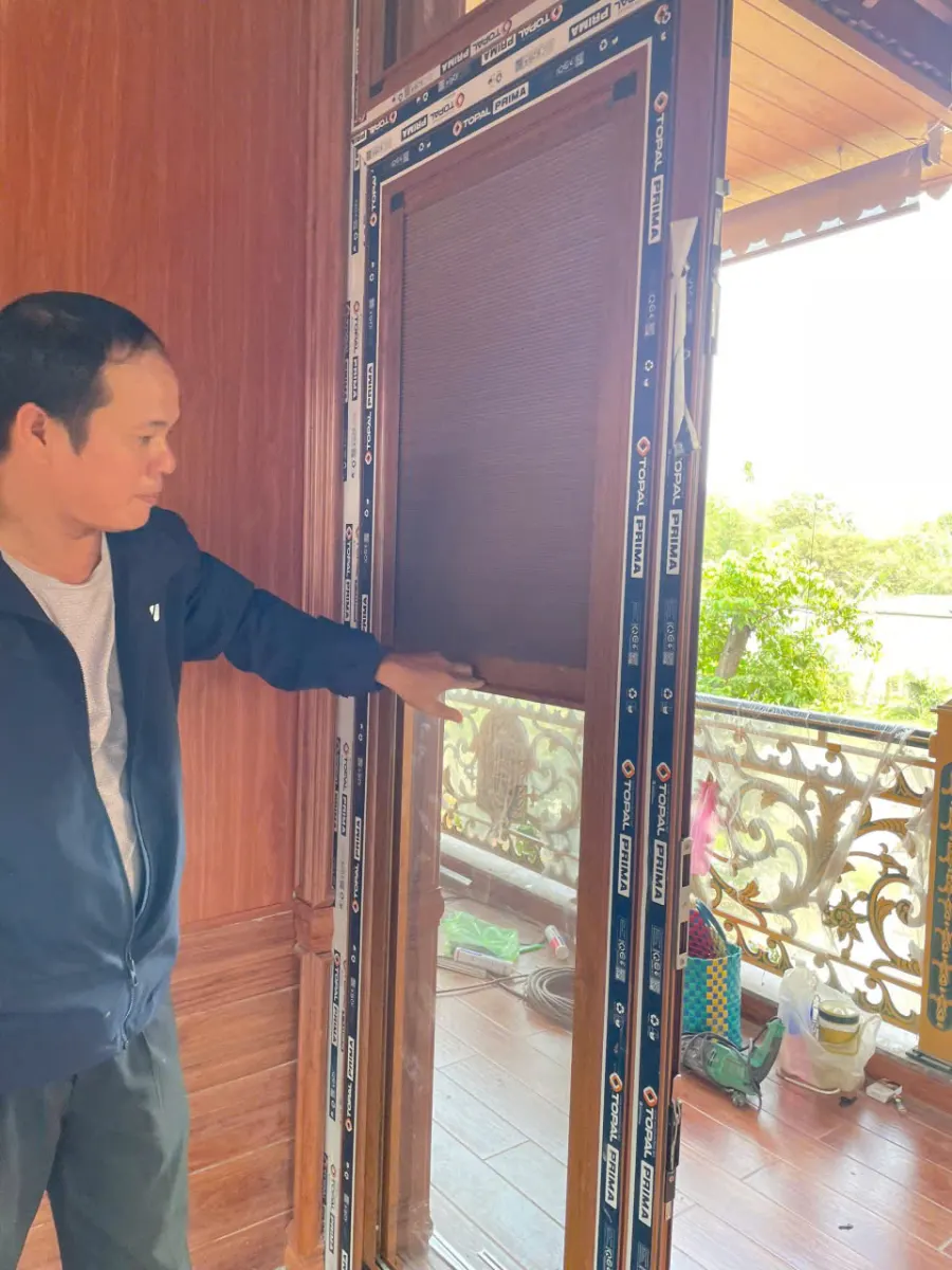 Rèm tổ ong cản sáng cho phòng ngủ tại Thủ Đức
