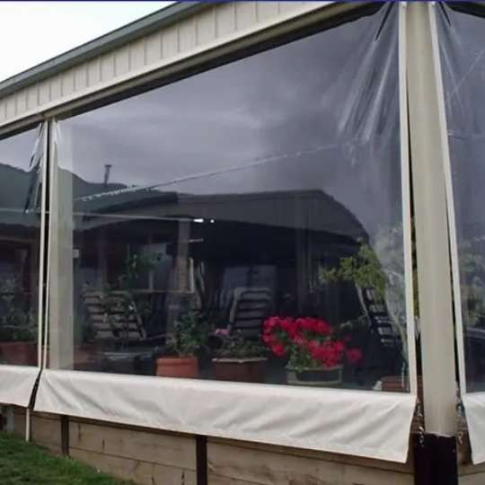 Rèm Kho Lạnh PVC Trắng