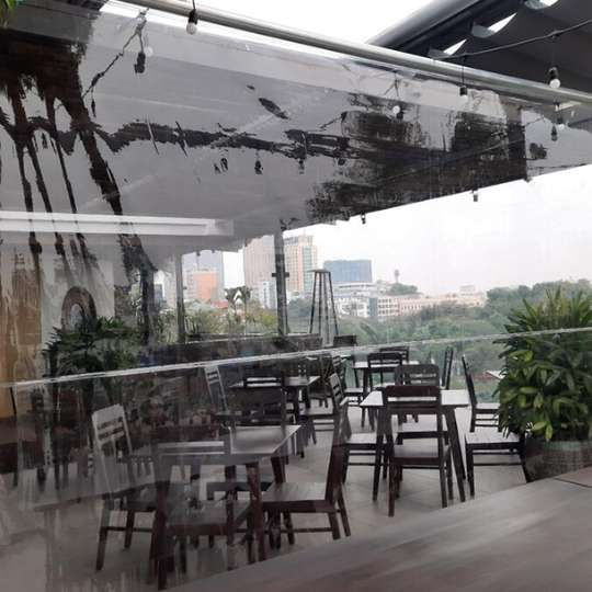 Rèm Kho Lạnh PVC Trắng